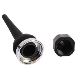 Chisa Novelties Embout de lavement Pointe Black Mont 8 x 1.3cm